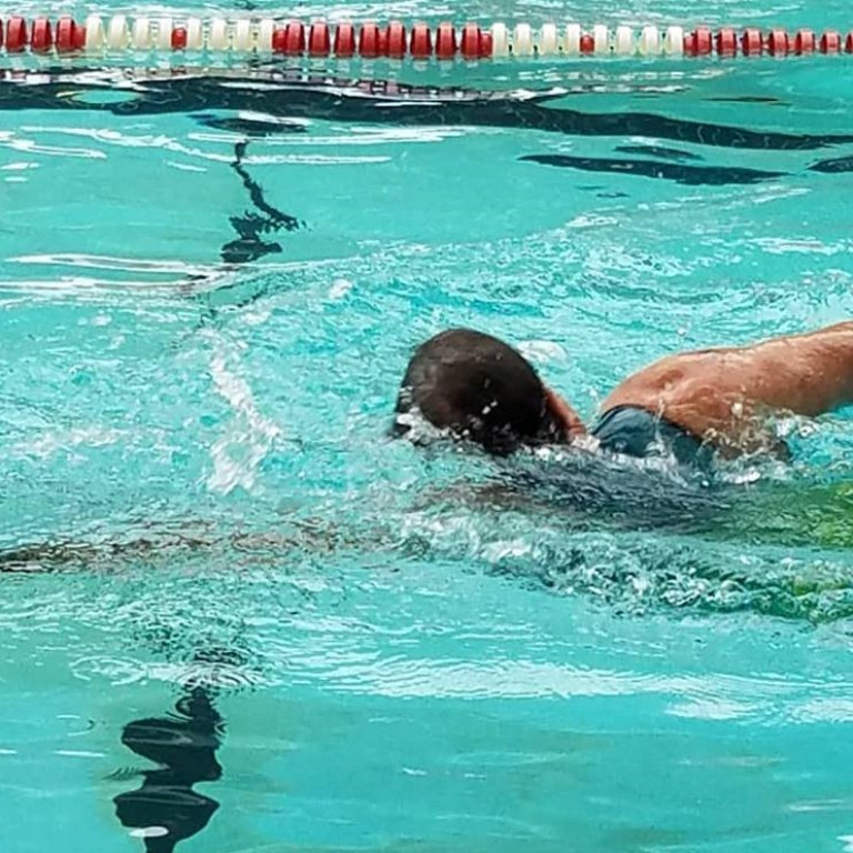 swimming