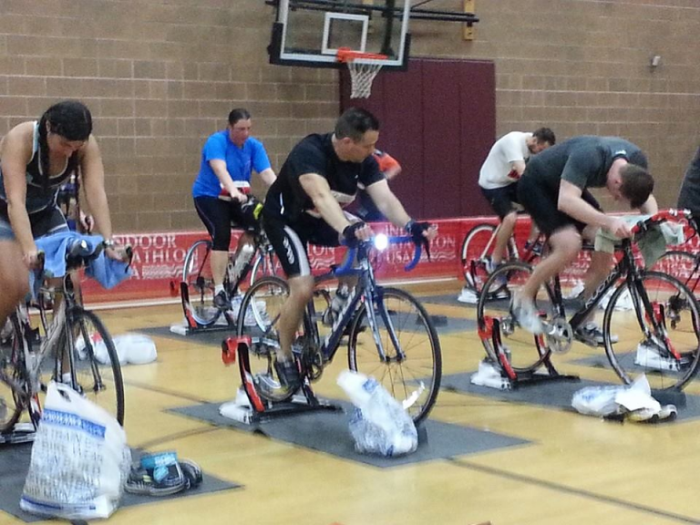 I55 indoor tri bike