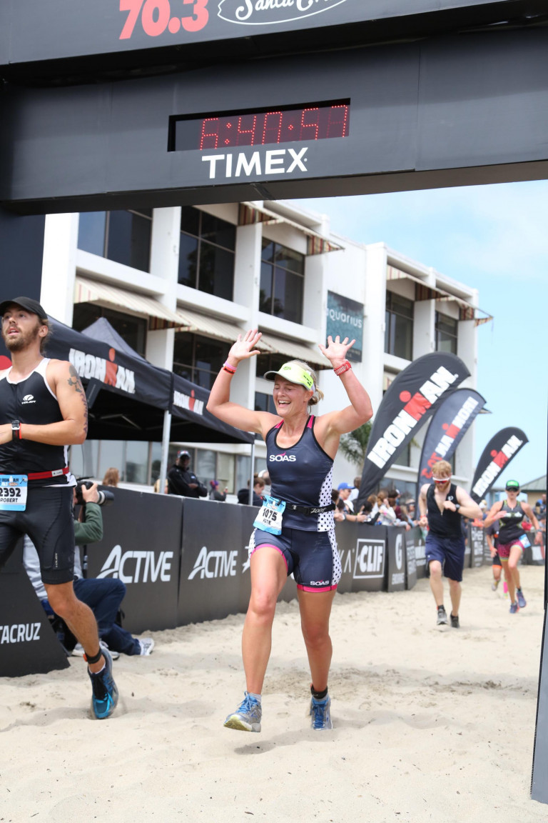 finish line